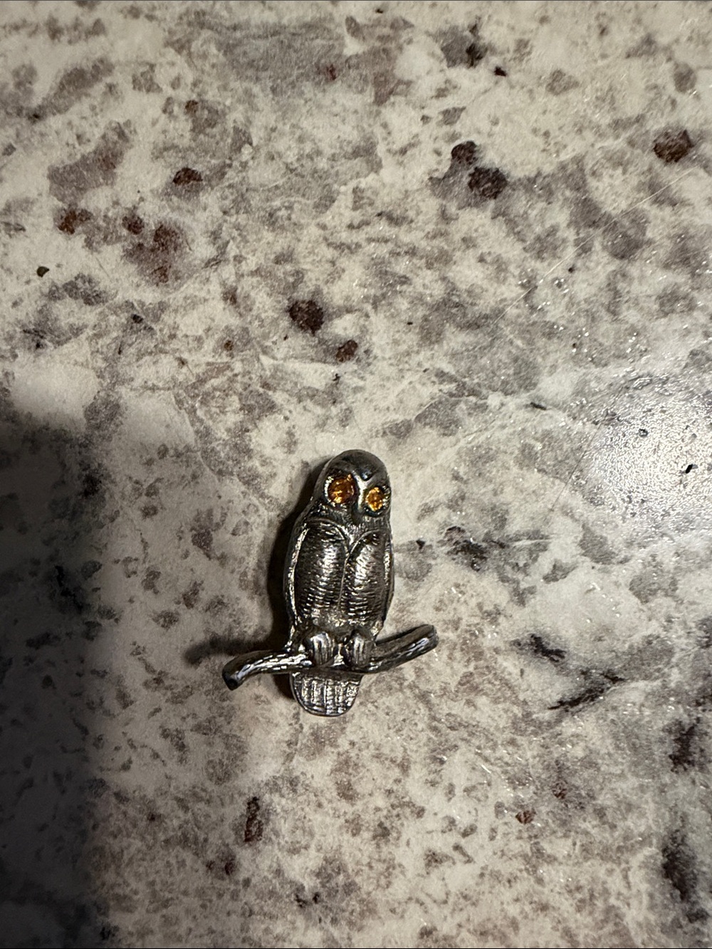 3/$6 silver Owl Charm pin